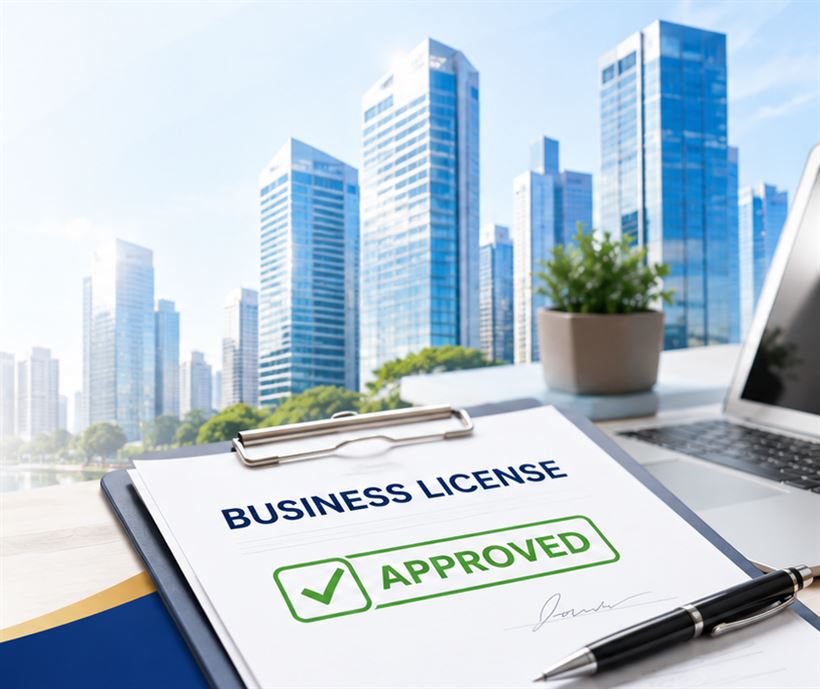 Business licence approved — Hoong Dai